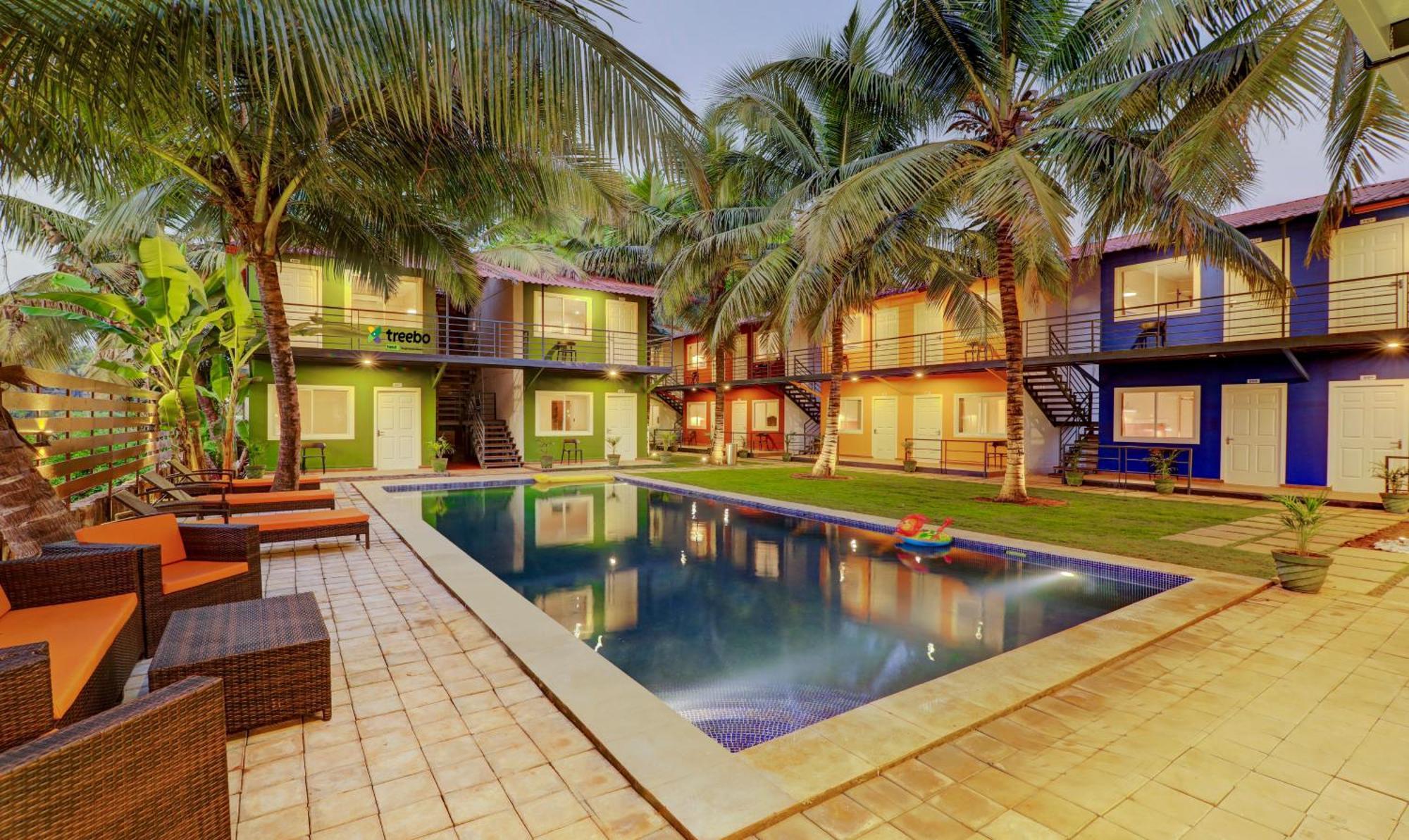 Treebo Morjim Banyan Resort Eksteriør bilde
